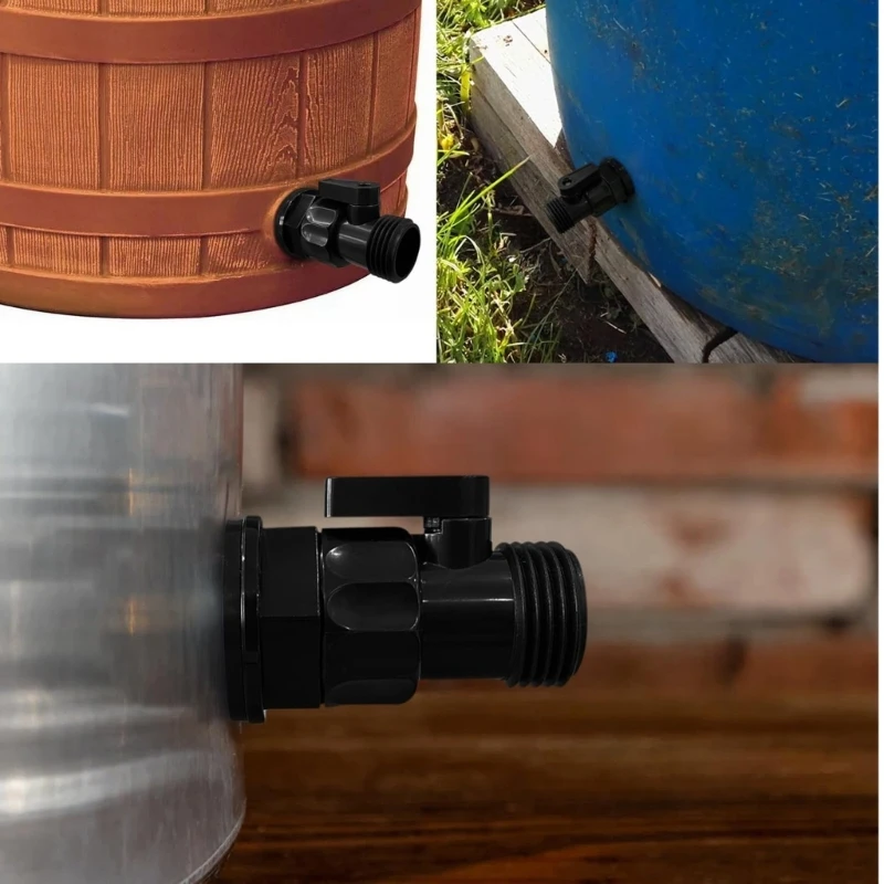 

Garden Hose Shut Off Valves Two Way Valves Extender Thread Connector Coupling