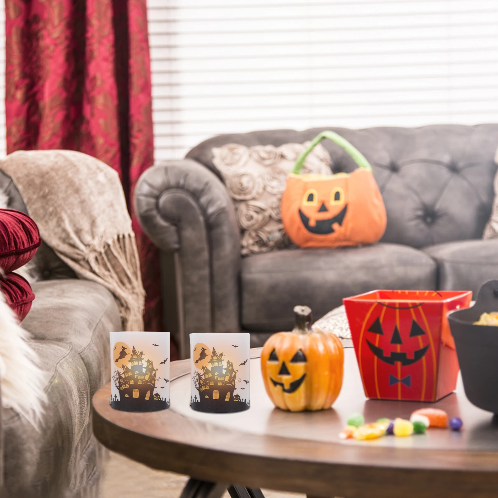 8 шт. пластиковые оттенки для труб с открытым концом, простой дизайн, простота в эксплуатации, романтические товары для украшения дома