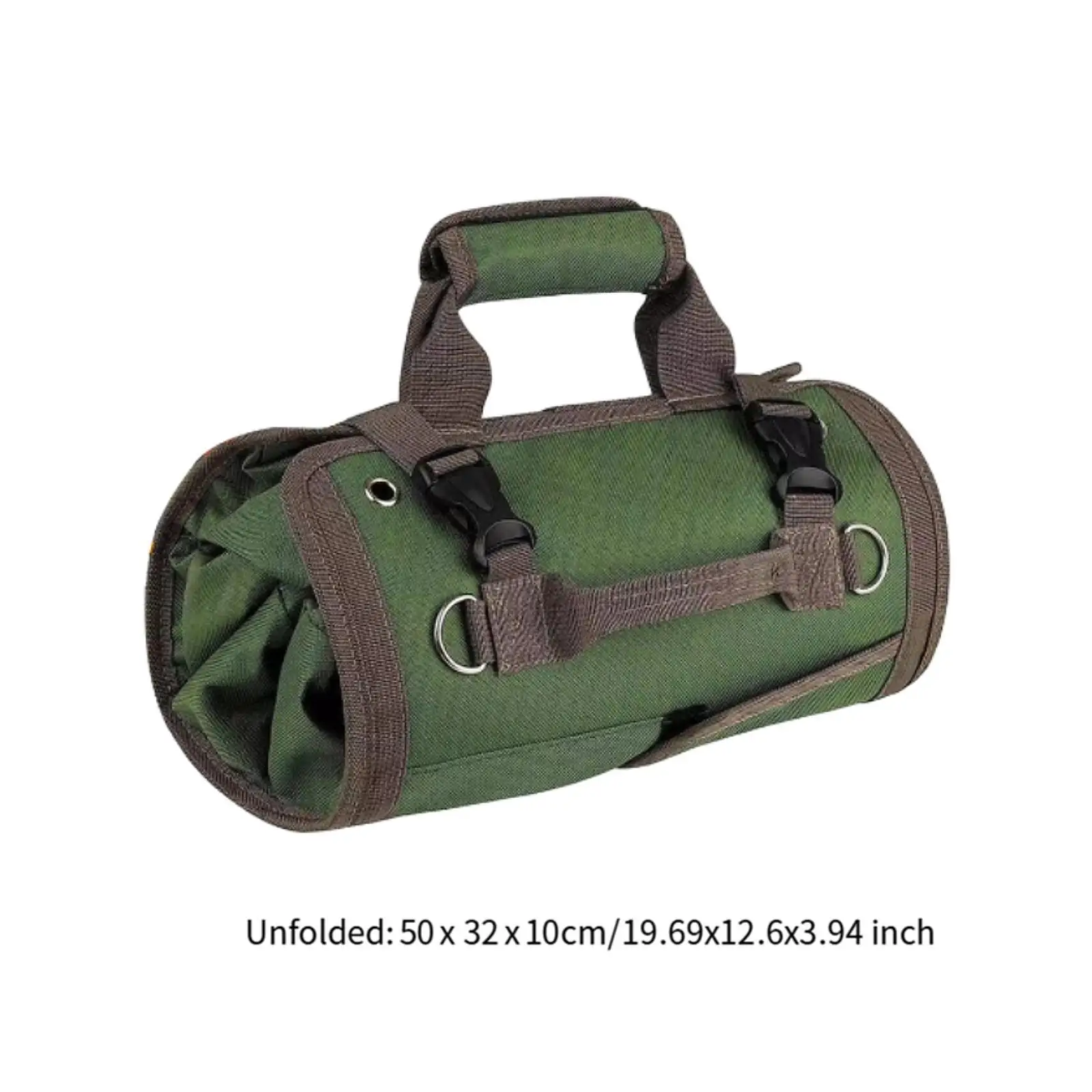 Roll up Tool Bag Tool Storage Bag Handbag Tool Pouch for Plumber RV Handyman Electrician