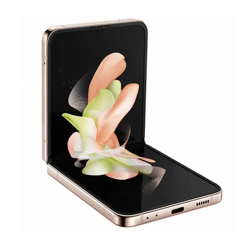 هاتف Samsung Galaxy Z Flip 4 5G 6.7 بوصة 8GB 128/256/512GB NFC Snapdragon هاتف محمول ذكي قابل للطي بحالة ممتازة