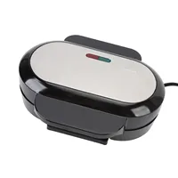 Anti-Stick Electric Hamburger Grill - Breakfast Maker for Pancakes, Eggs & Steak with Safe Touch Handle 6