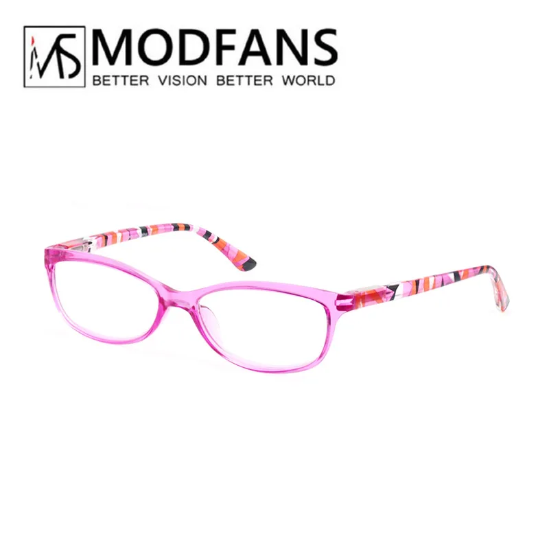 Women Reading Glasses Oval Stylish Frame Readers Eyeglasses Spring Hinge Lightweight Wear Glasses for Female with Diopter