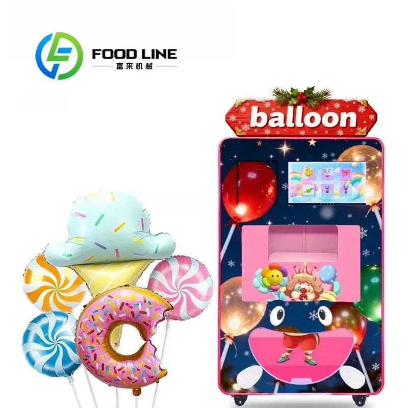 New Design Commercial Full Automatic Balloon Vending Machine Intelligent Balloon DIY Robot with Remote Management Function