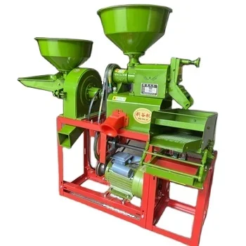 Portable Rice Mill Machine 100 Tons Per Day Capacity 5-1 Model Rubber Roller Basmati 30 Ton 5 1 Portable Rice Mill Machine Sri