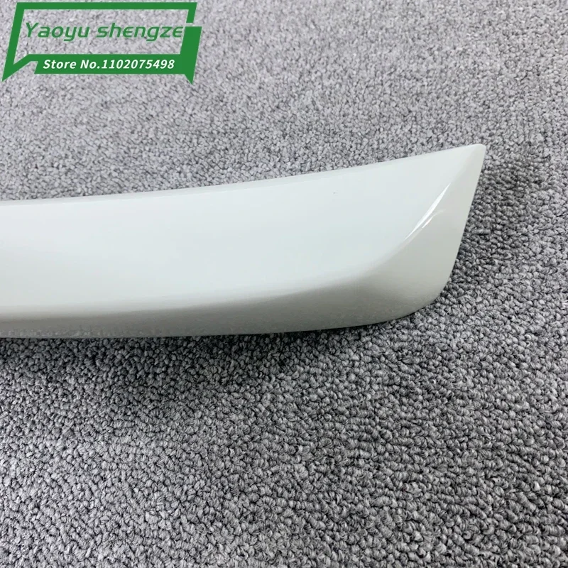 Car Rear Wing for Hyundai Accent Verna Spoiler 2010 to 2016 Black ABS Plastic Tail Fin Accessories