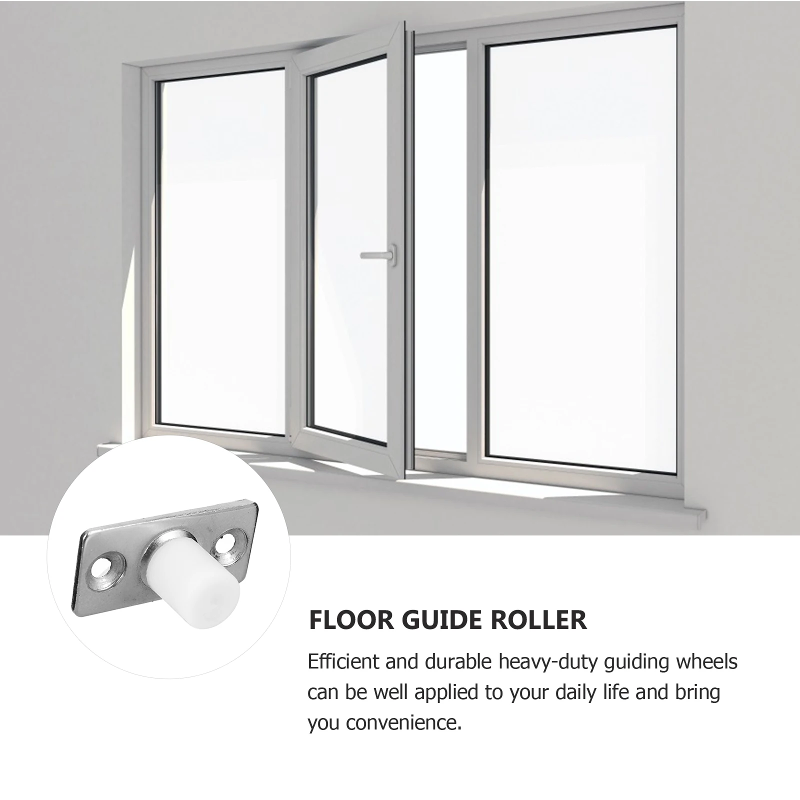 

Sliding Door Guide Heavy Duty Nylon Pulley Block Rail Door Bottom Roller Supporting Guiding Sliding Gate Wheel Electric Gate