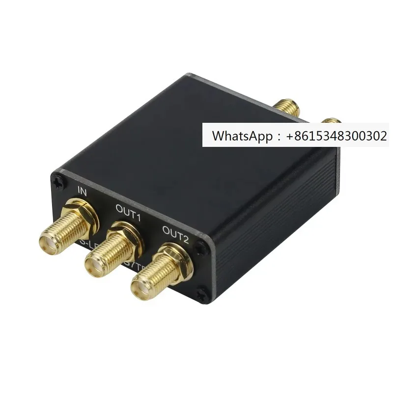 PS-LF-4 RF Power Divider 1 IN 4 OUT Radio Frequency Low Frequency 10K-1.5G RF Power Splitter