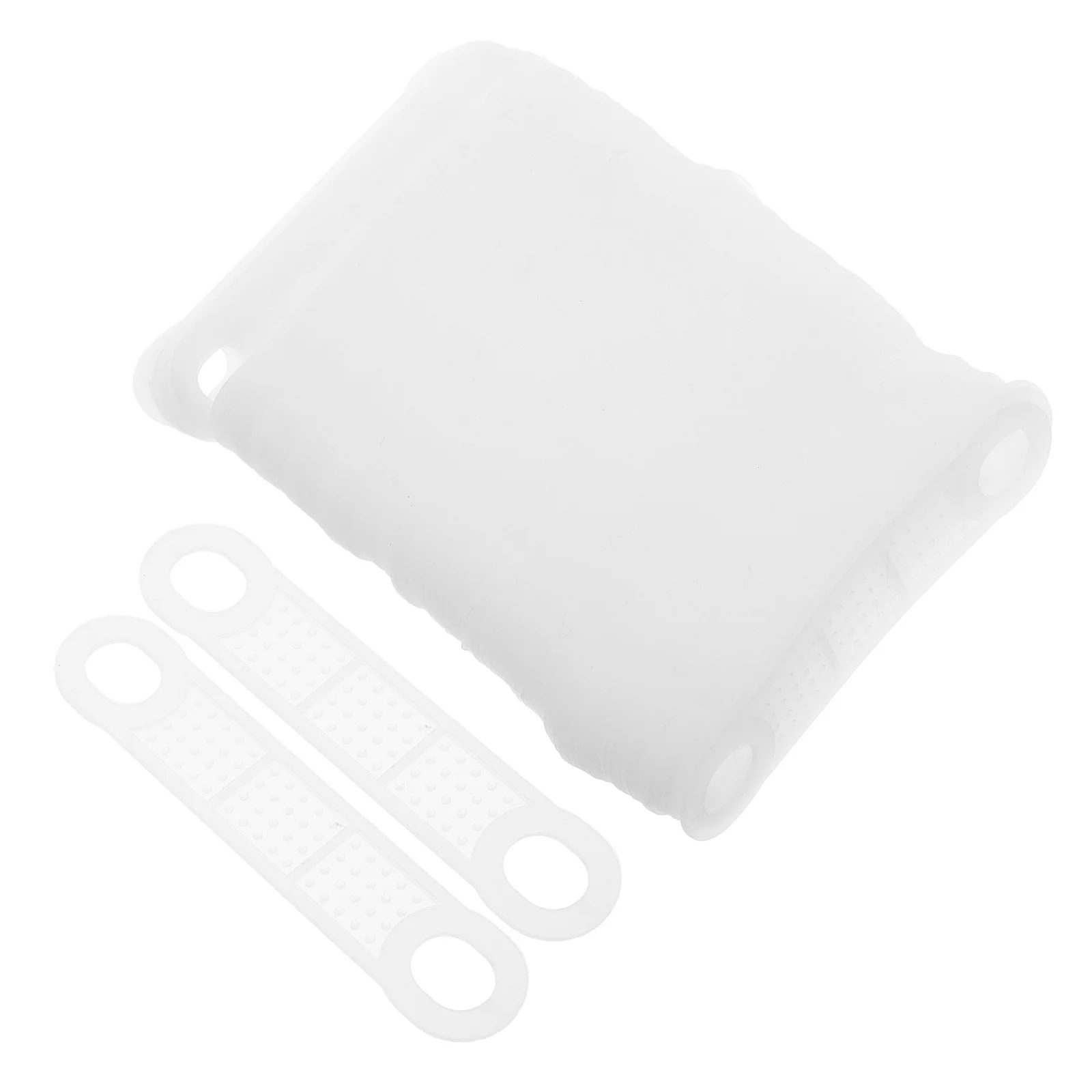 

100Pcs Clear Non-Slip Hanger Shoulder Pads 2Cm Wide Clothes Hanger Supports for Metal Wood Plastic Hangers Hangers Shoulder Pad