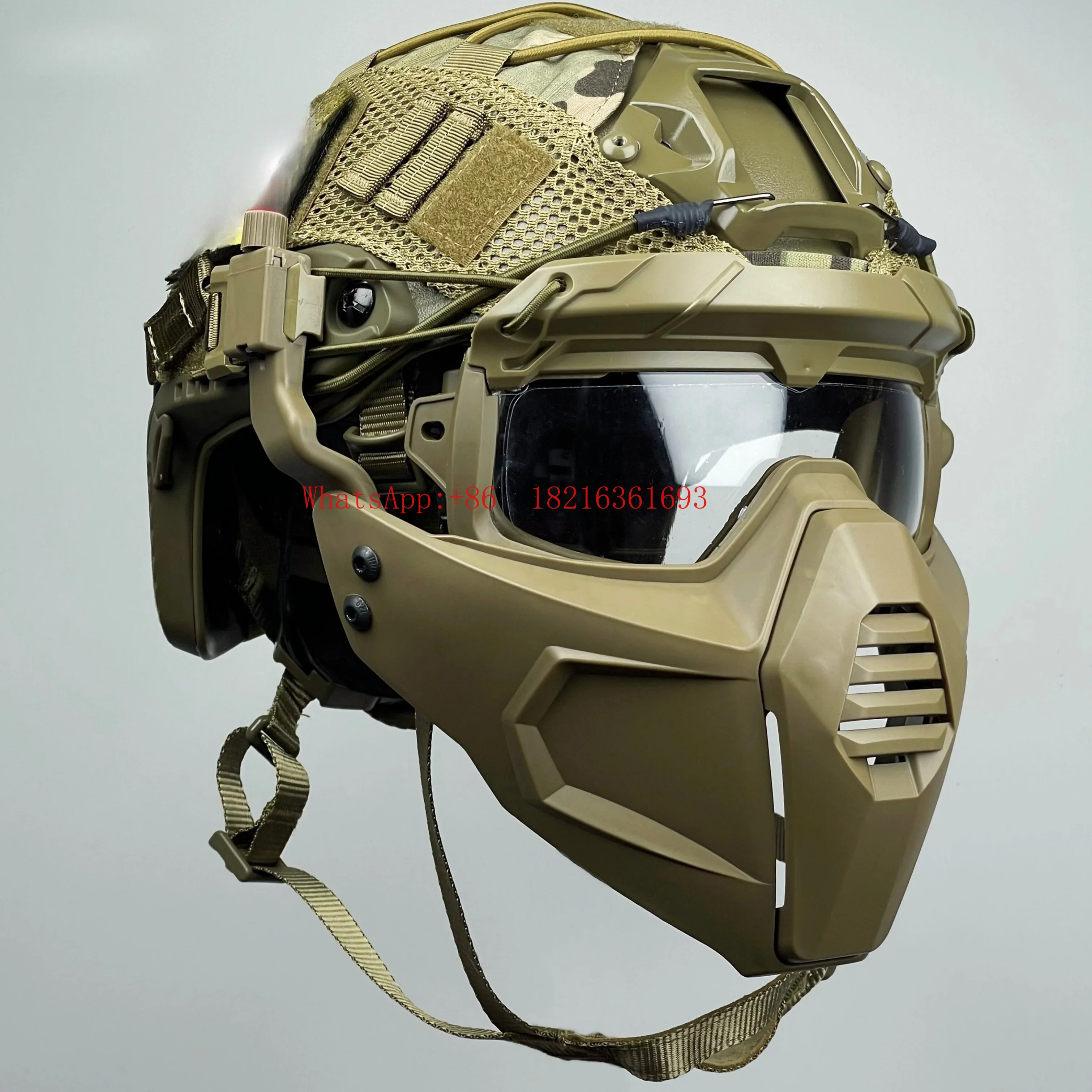 Limited Offer Tactical Helmet Dark Area Breakout Protective Mask Equipment