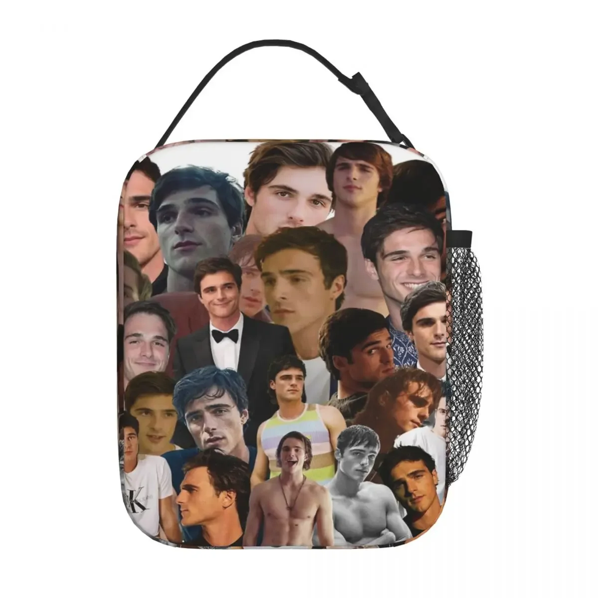 Jacob Elordi Photo Collage Product Insulated Lunch Bag For School Food Container Portable Cooler Thermal Bento Box