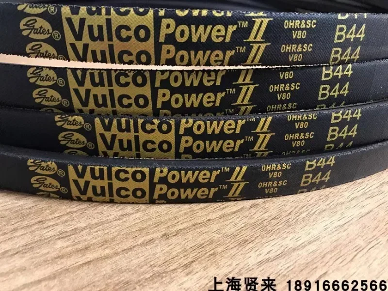 Original Vulco Power Precision Air Conditioning Fan Triangle Belt B43 B44 B45 Yellow Label