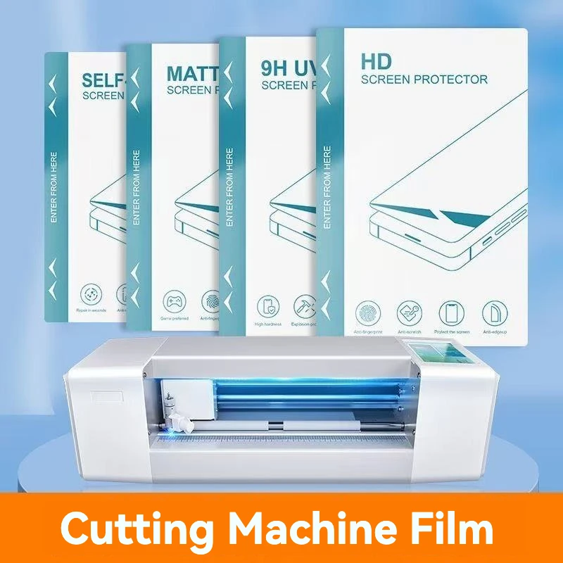 

8-inch Automatic Self-Healing TPU/EPU Hydrogel Film - Cutting Machine Special Soft Film, Free Cutting, HD/Matte/UV Curing