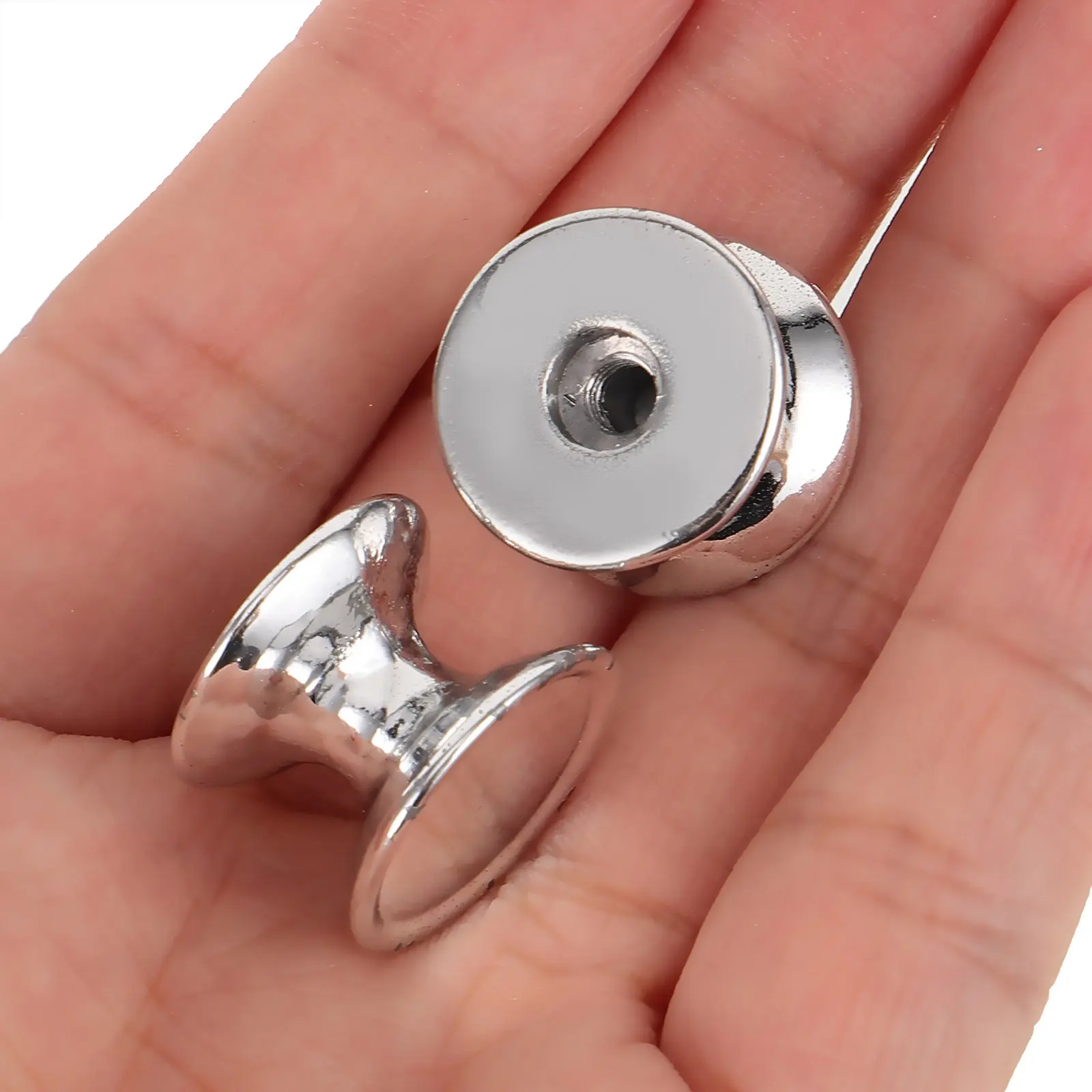 

10Pcs Aluminum Alloy Cabinet Knobs Small Modern Dresser Pulls Decorative Door Handles for Drawers Wardrobes Cupboards Furniture