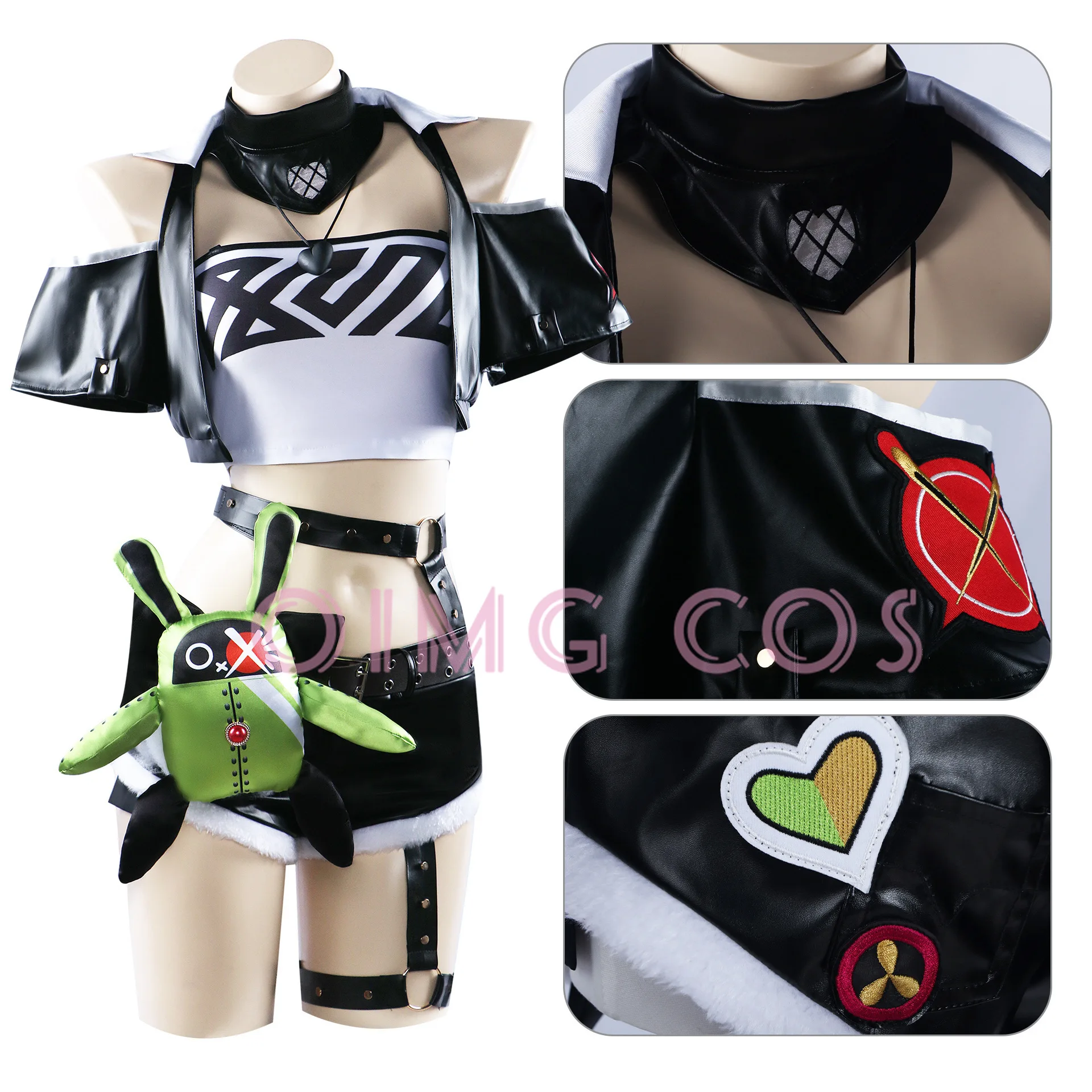 Nicole Demara Cosplay Kostuum Zenless Zone Nul Carnaval Uniform Pruik Anime Halloween Kostuums Mannen Spel Karakter Outfits