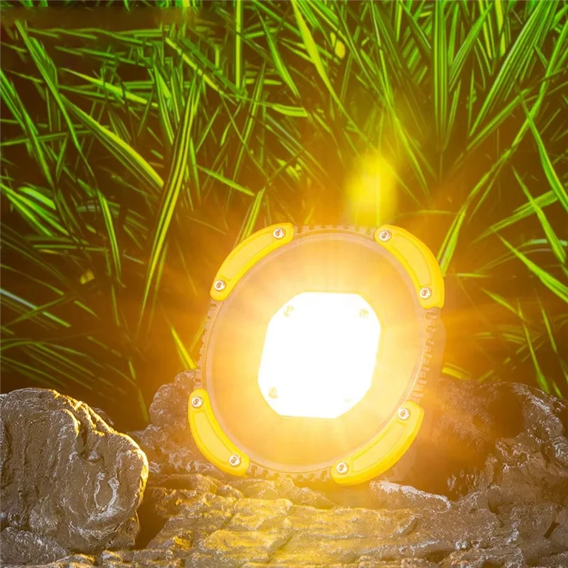 AB42-Rechargeable COB LED Lantern Multifunctional Portable Flashlight Ideal For Camping