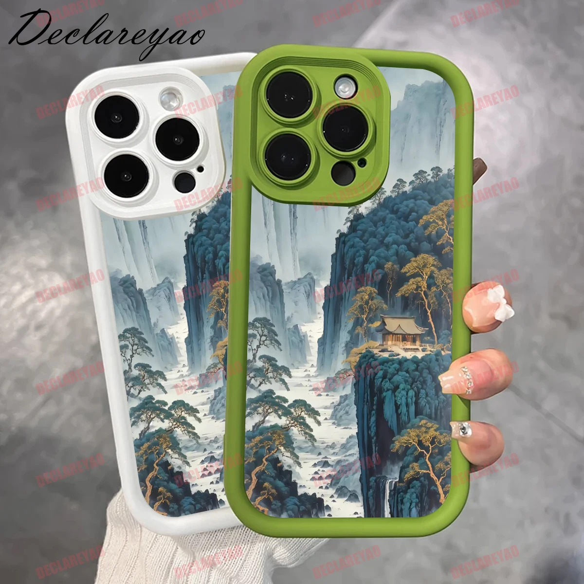 DECLAREYAO لينة ضوء سليم ماتي بولي يوريثان يغطي لسامسونج غالاكسي A24 A05S F04 A03 A54 A16 F54 M13 M54 A04 A5 حافظة مقاومة للصدمات