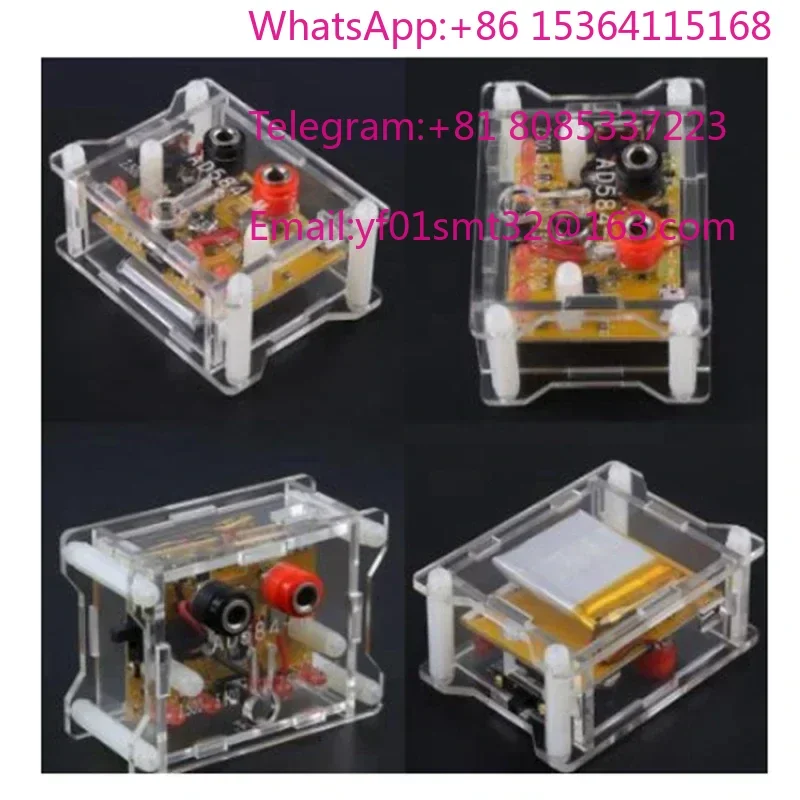 AD584 Reference Module With Transparent Housing 2.5V/7.5V/5V/10V 4 Channel High Precision Voltage Reference Module