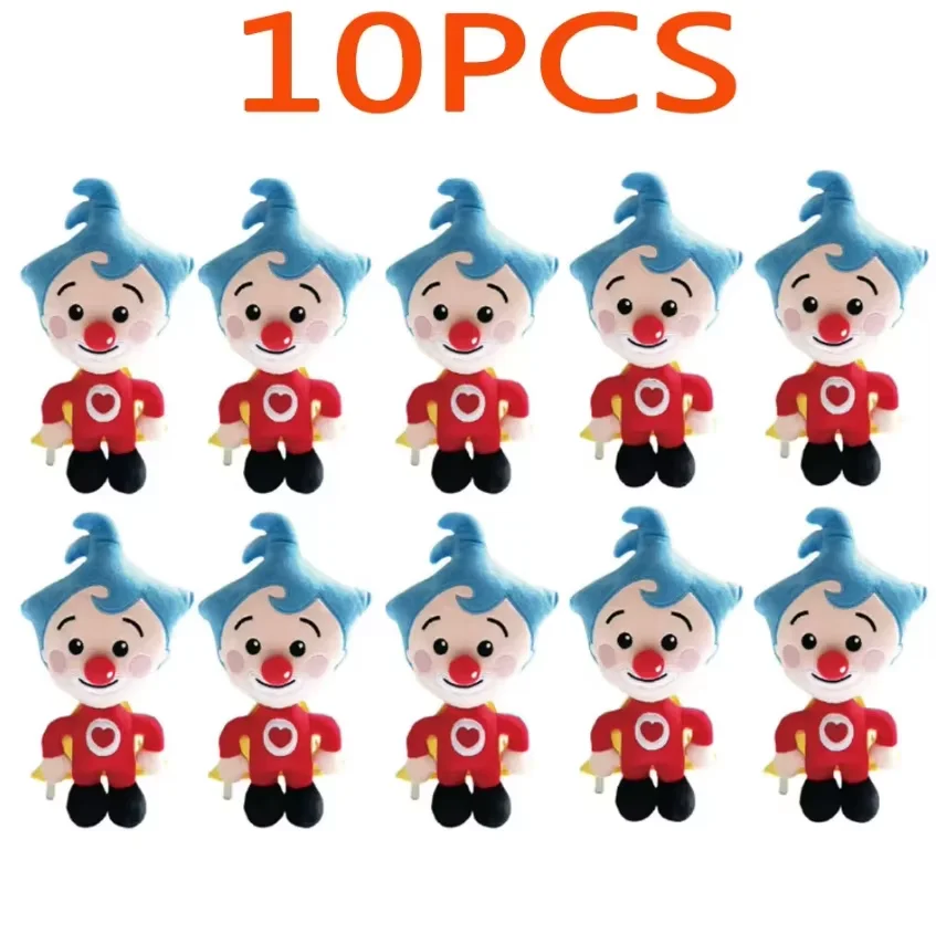 

10 plush doll magician clown doll cartoon stuffed plush doll soft clown plush toys for boys and girls holiday gifts