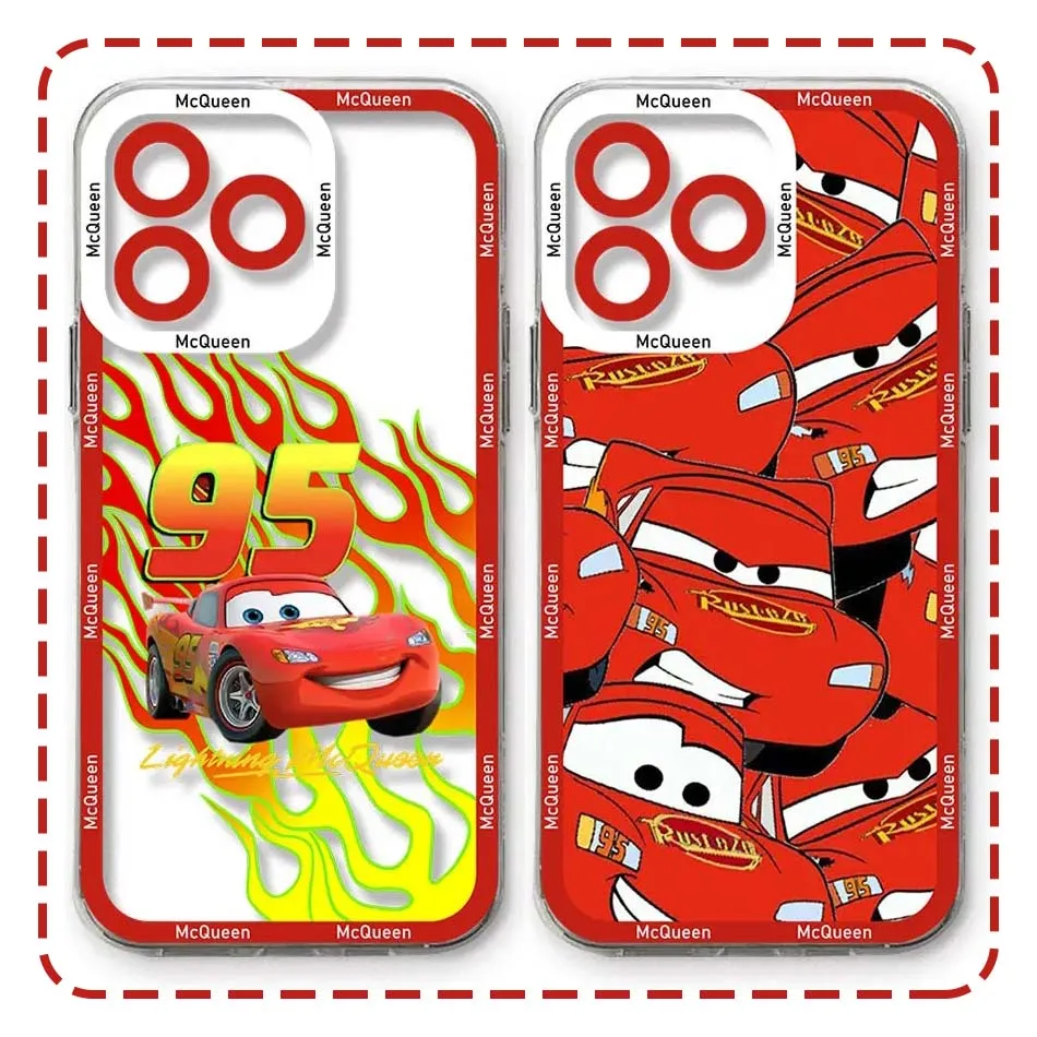 Чехол для Xiaomi 13T 12T 11T 10T 14 13 12 11 Lite 5G NE POCO F6 X6 Pro X3 NFC X5 X4 GT F3 F4 F5 M6 M5S C65 Автомобили Молния Маккуин