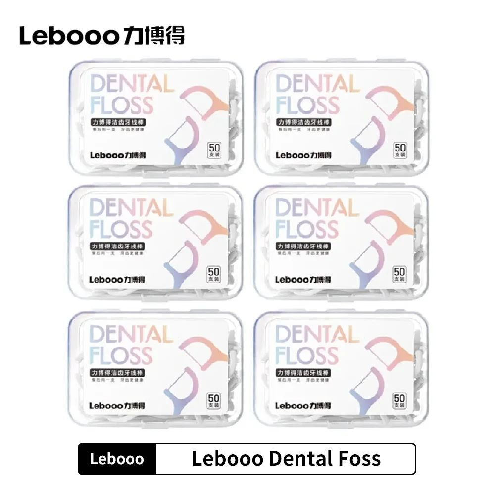 In Stock Youpin Lebooo Dental Foss Pick Teeth Tooth Toothpicks Stick Oral Care Ergonomic Design FDA Testing Food Grade 300pcs