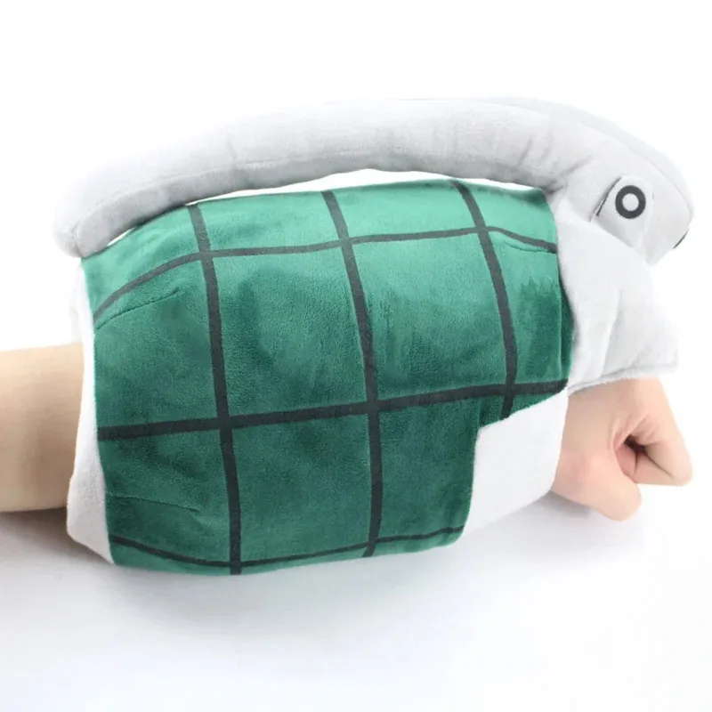 A2025 جديد أنيمي بطلي الأكاديمية Bakugo Katsuki ألعاب من نسيج مخملي للأطفال ، قفازات تأثيري ، سوار الذراع ، متوسطة ★   هاكسيبا.