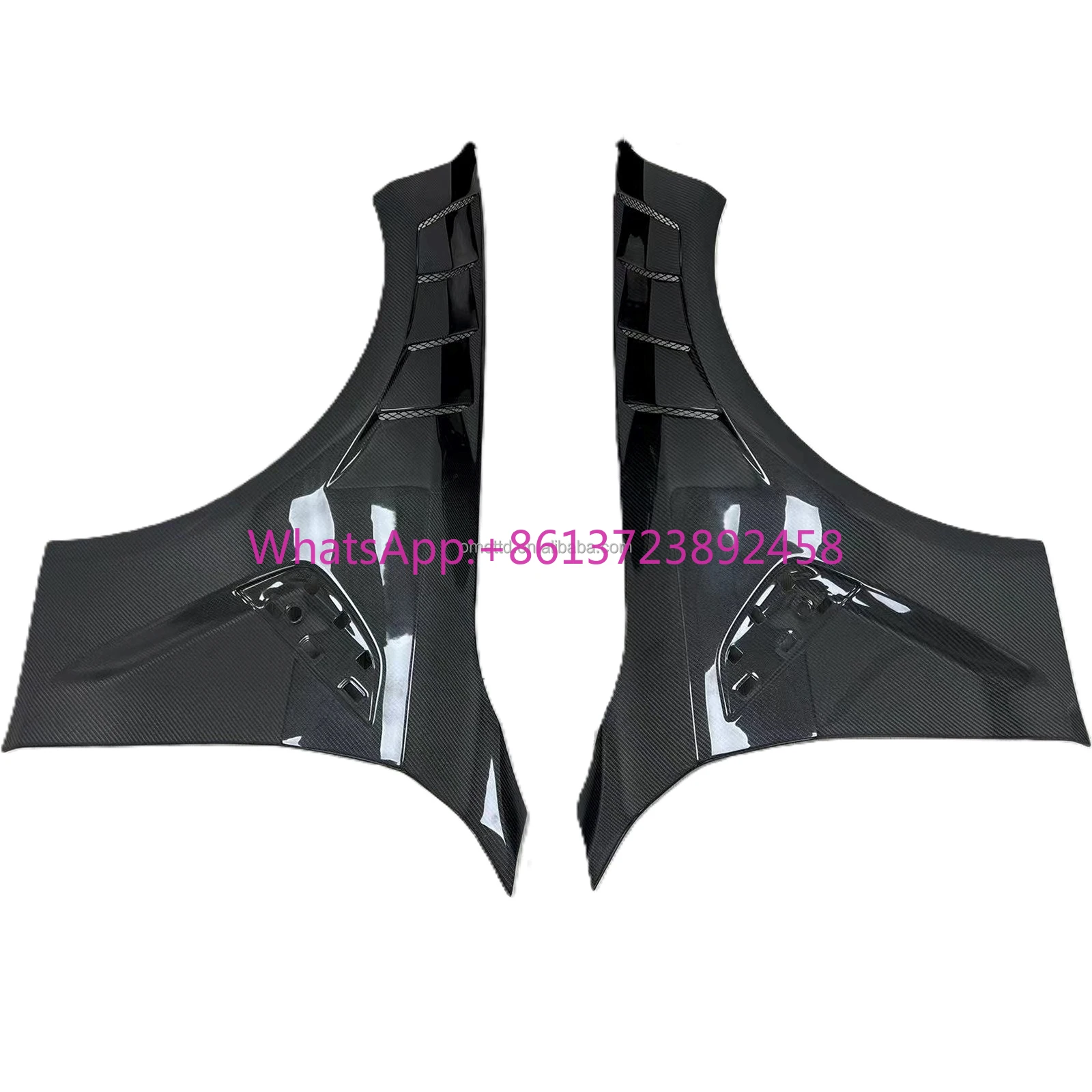 

Real Carbon G80 Carbon Fiber Fenders Vents Wholesale for BMW M3 M4 G80 G82 Carbon Fiber Bumper Front Fender 2021-2024