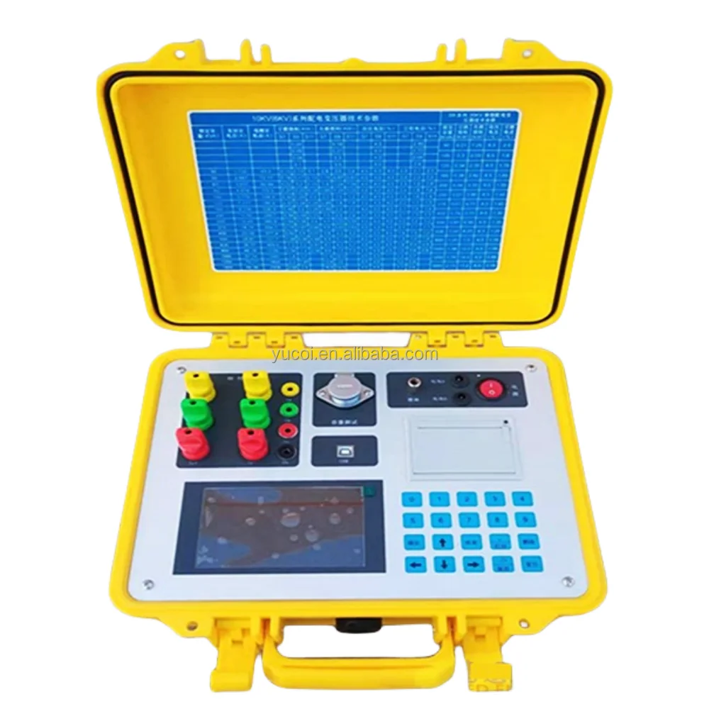 Automatic Transformer DC Resistance Tester 5A/10A/20A/40A Testing Apparatus