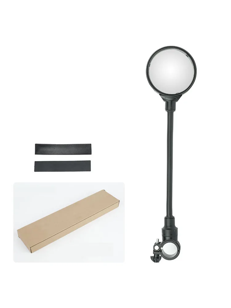 AliExpress MEROCA Functional High Quality Rearview Mirror Reflector Rear View Riding 1PC 360 Degree Rotating Convex Mirror Electric Motorcycle MTB
