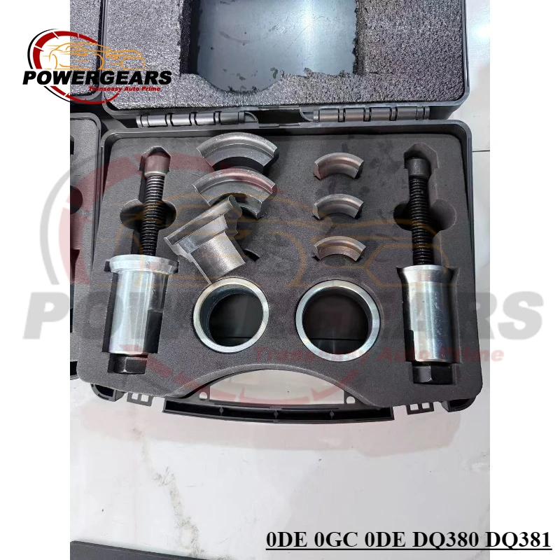 

New 0DE 0GC 0DE DQ380 DQ381 Auto Transmission Housing Disassembly Tool Suit For VW AUDI Tool