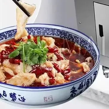 

Automatic Commercial Oblique Fish Cutting Machine Electric Black Fish Boiled Fish Slicer Machine