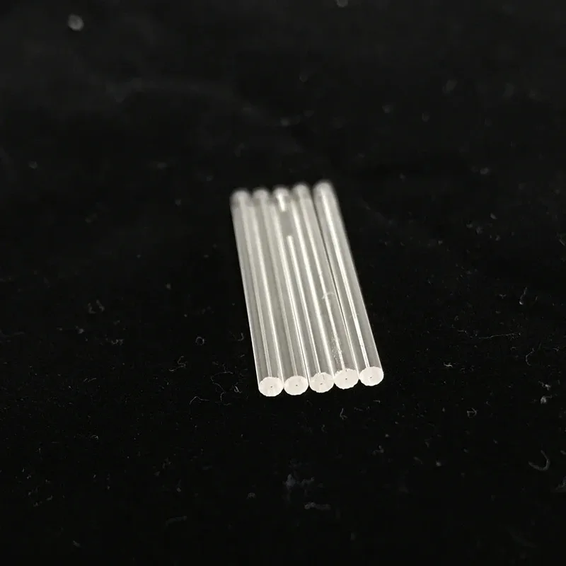 Quartz Tube OD 15-50mm High Temp Glass Pipe Single-Bore Sight Glass Customizable