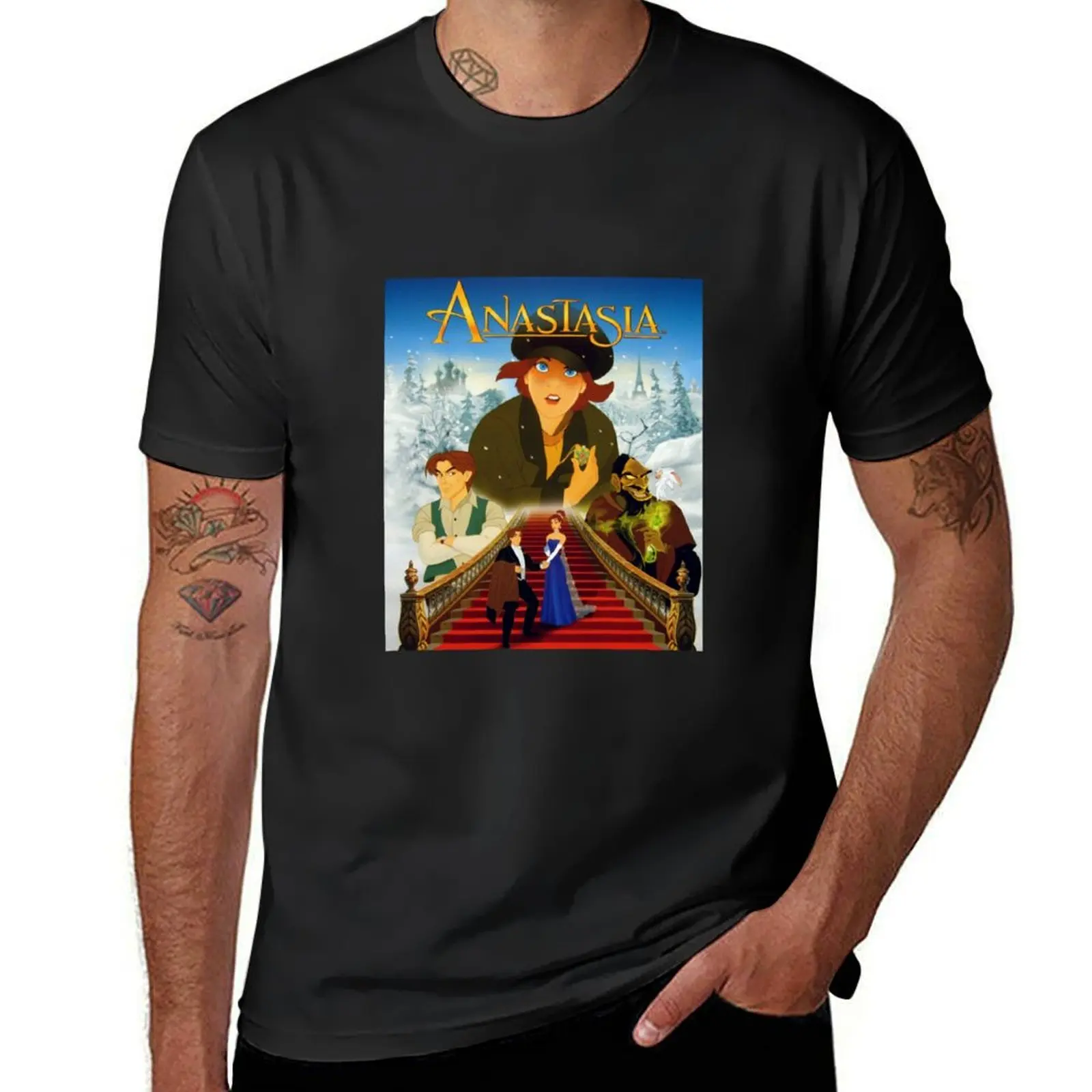 Anastasia Classic Poster T-Shirt heavyweights Aesthetic clothing mens cotton t shirts