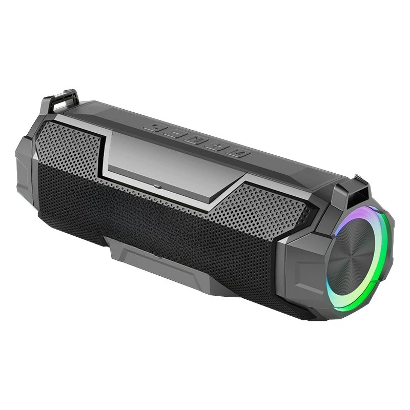 Outdoor Portable Bluetooth Speaker Dual‑Speaker Loud Volume High‑Quality Heavy Bass Wireless TF Card Audio