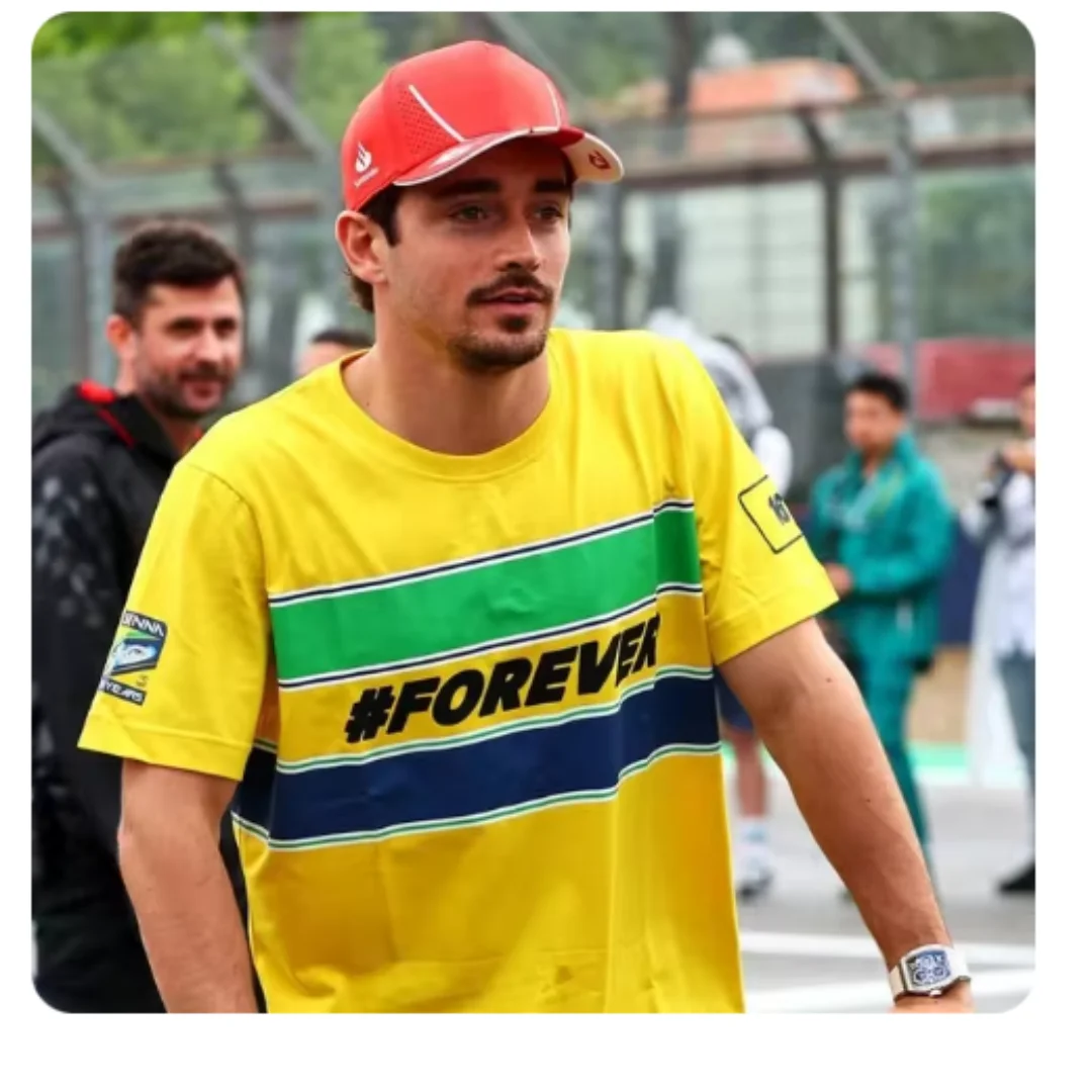 FOREVER SENNA T-Shirt 2024 Fashion Men T Shirt Casual Ayrton Senna Brazilian Formula 1 Legend T-shirt Graphic Oversized Senna 30