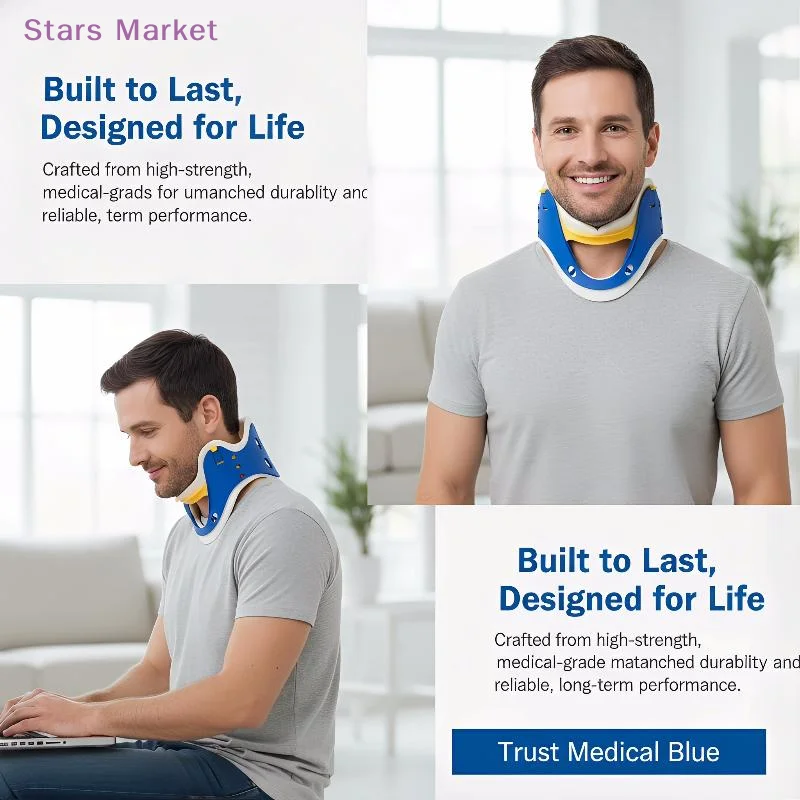 New Pro Neck Support Cervical Brace 360 Degree Support System Neck Stretcher Therapy Tractor Orthosis Brace For Adults Children