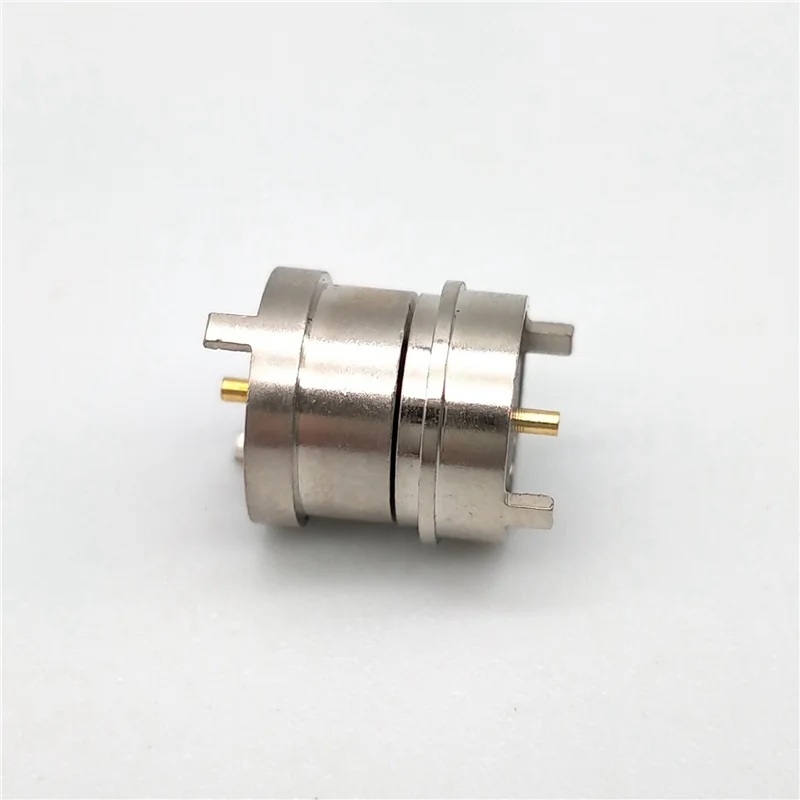 

ABMR-10X Магнитный подпружиненный разъем Pogo Pin Один пружинный штифт 2-полюсный зарядный источник питания Мужской Женский зонд Провод для пайки и печатной платы