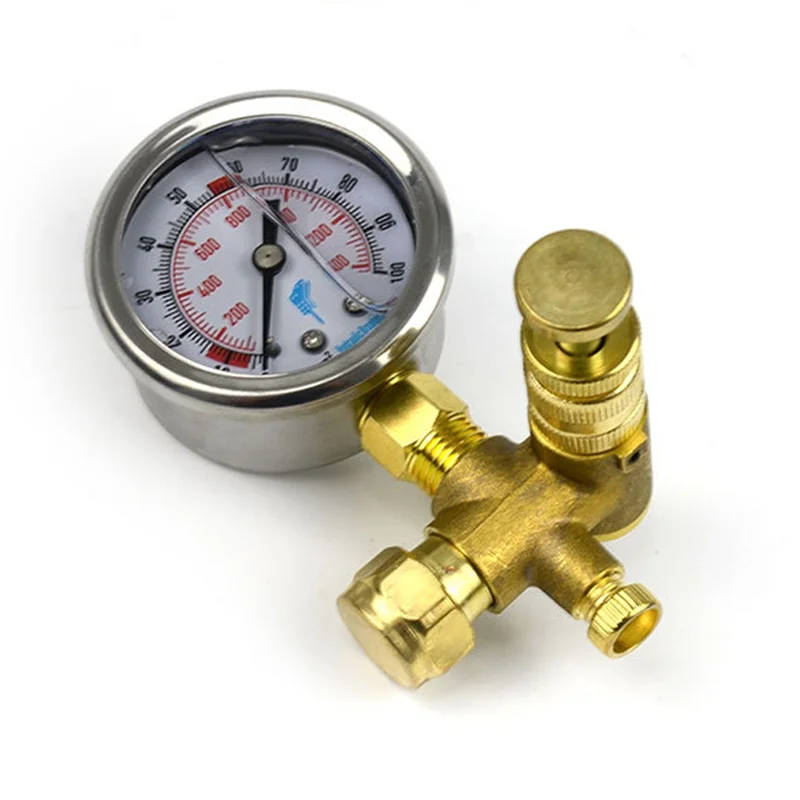 BNVN-Nitrogen Gas Charging Pressure Gauges Hydraulic Breaker Hammer Device Movable External Thread