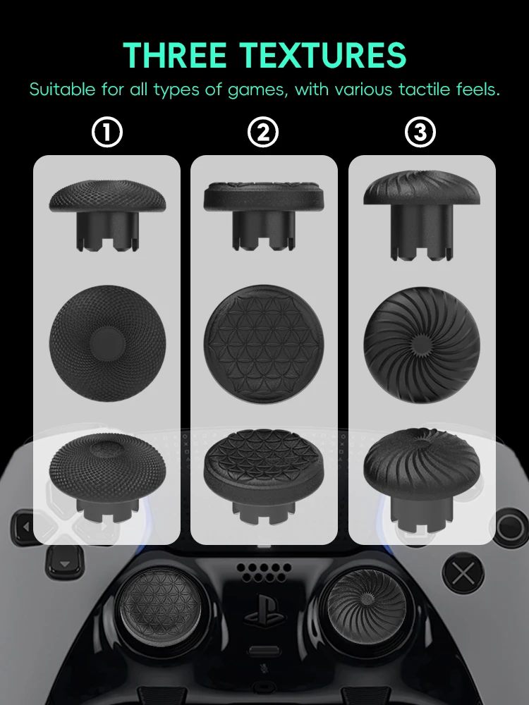 DATA FROG Per PS4 PS5 Edge Elite Controller di gioco Maniglia tappo bilanciere alto e basso per controller Xbox Sostituisci gli accessori