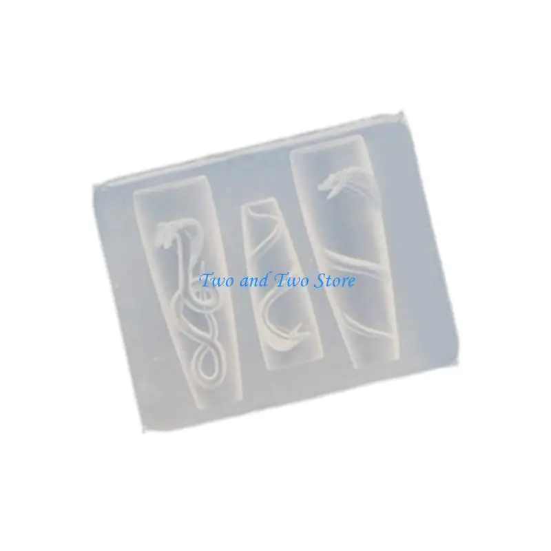 

HX6F Multipurpose Silicone Mould for Snake Art Easy to Use and Remove Suitable Portable for All Shapes and Lengths