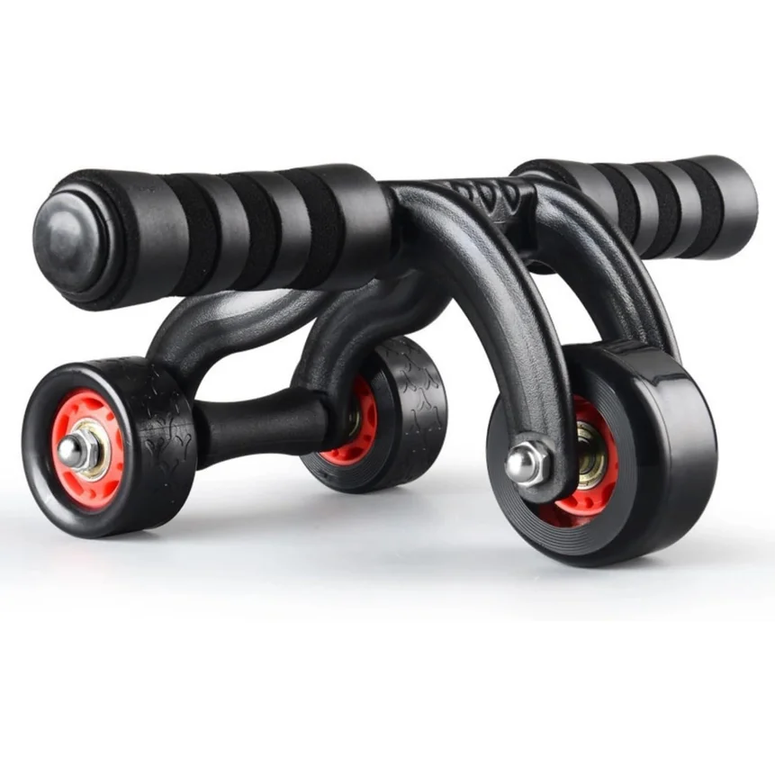 Frog style household three wheeled abdominal exercise equipment, giant wheel pronPortable Handheld Neck, Shoulder, Back Massager
