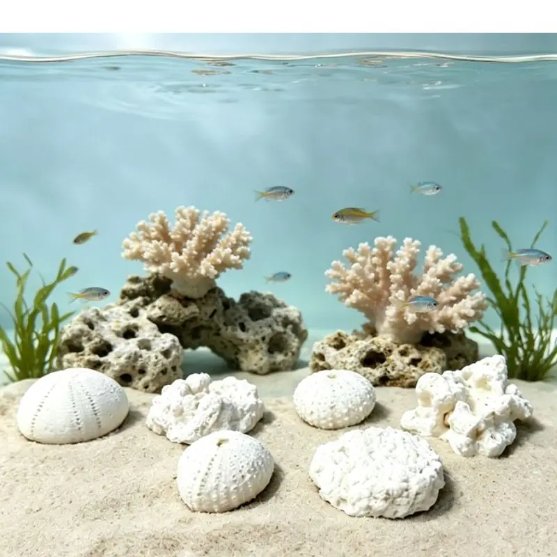 Porous Ceramic Hemisphere Coral Frag Plug High Water Permeable Movable Base for Bacteria Culture SPS Coral Reef Aquarium Marine