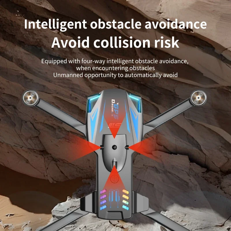 Picture 7: S18MAX Equipped with a 4.5-inch LED display screen GPS for precise positioning one click return low battery lost contact return