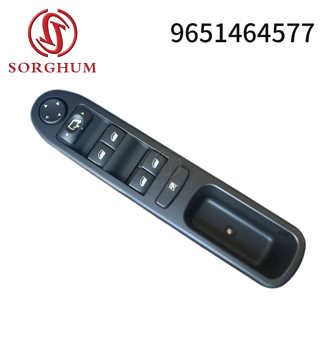 

SORGHUM 9651464577 For Citroen C4 2004-2015 New Car Left Electric Power Master Window Switch With Rearview Mirror Button 6554.HA