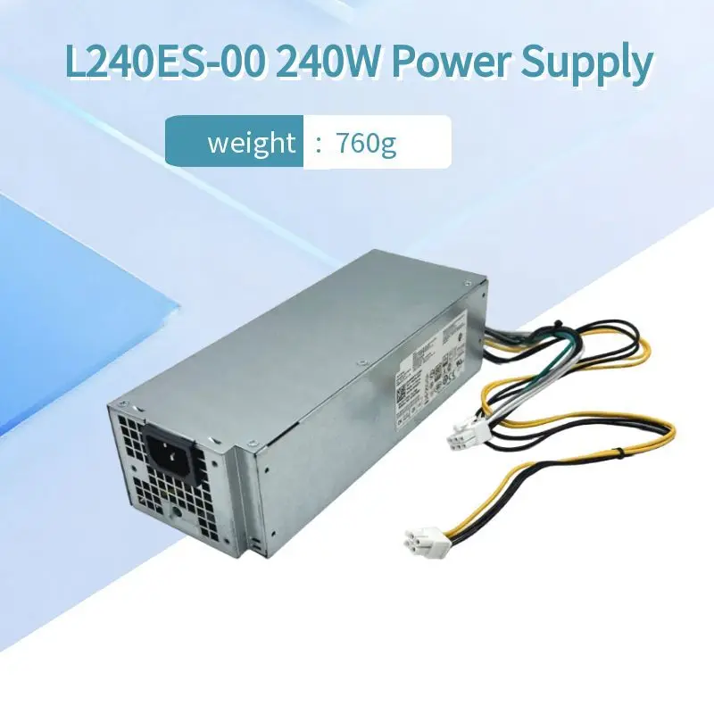 240W Desktop Power Supply Unit L240ES-00 H240ES-02 H240ES-00 Replacement PSU Fit Dell Computer Power Supply Spare Parts