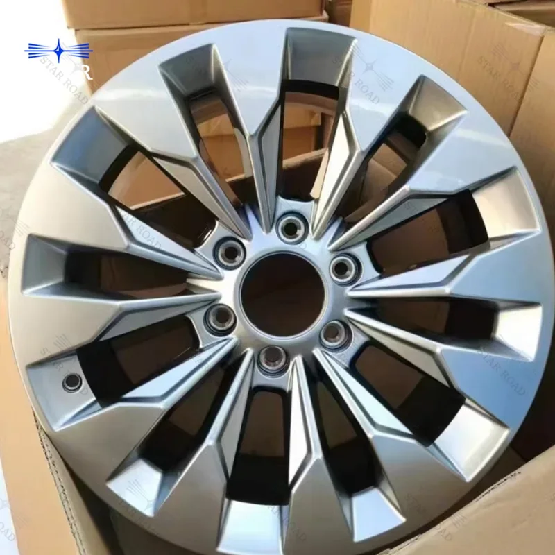 

RCSR Hyper Black 20 Inch Sport Offroad Aluminum Alloy Wheel Rims Passenger Car Fitting 6*139.7 FJ Cruiser Passenger Car Wheels