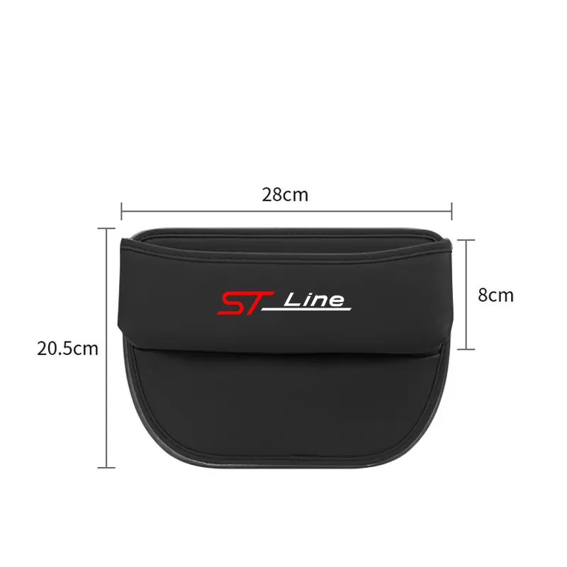 Car Special Seat Crevice Storage Box Seat Slit Catcher Organizer for  ford ST LINE stline kuga fiesta car accessories interior