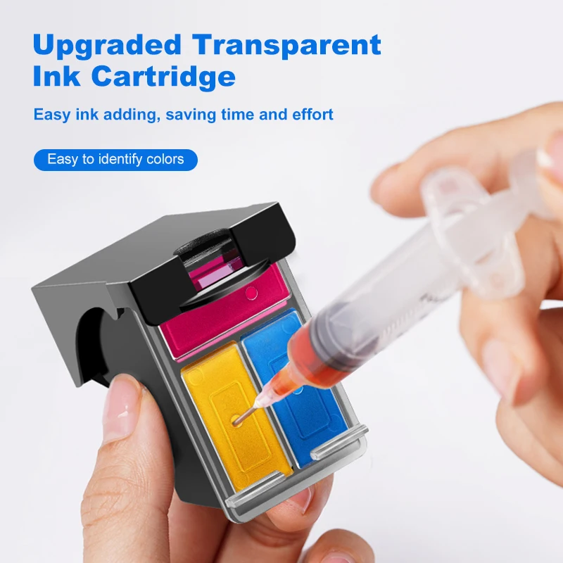 Refillable Ink Cartridge 901XL 901 For HP 901XL Printer Officejet J4500 J4524 J4530 J4540 J4550 J4580 J4585 Printer