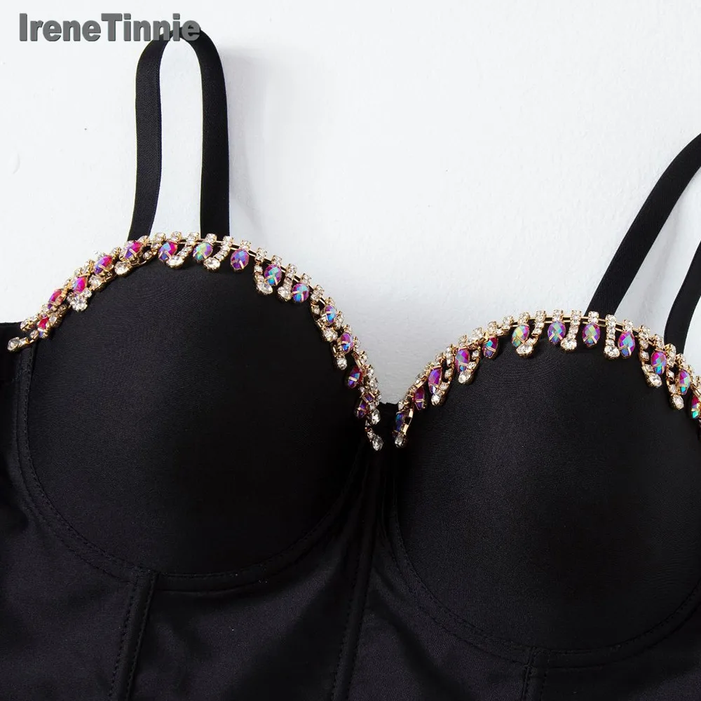 Irene tinnie y2k ropa de mujer clothes tops summer 2025 clothing corset crop top korean tank haut femme 2000s sleeveless girls