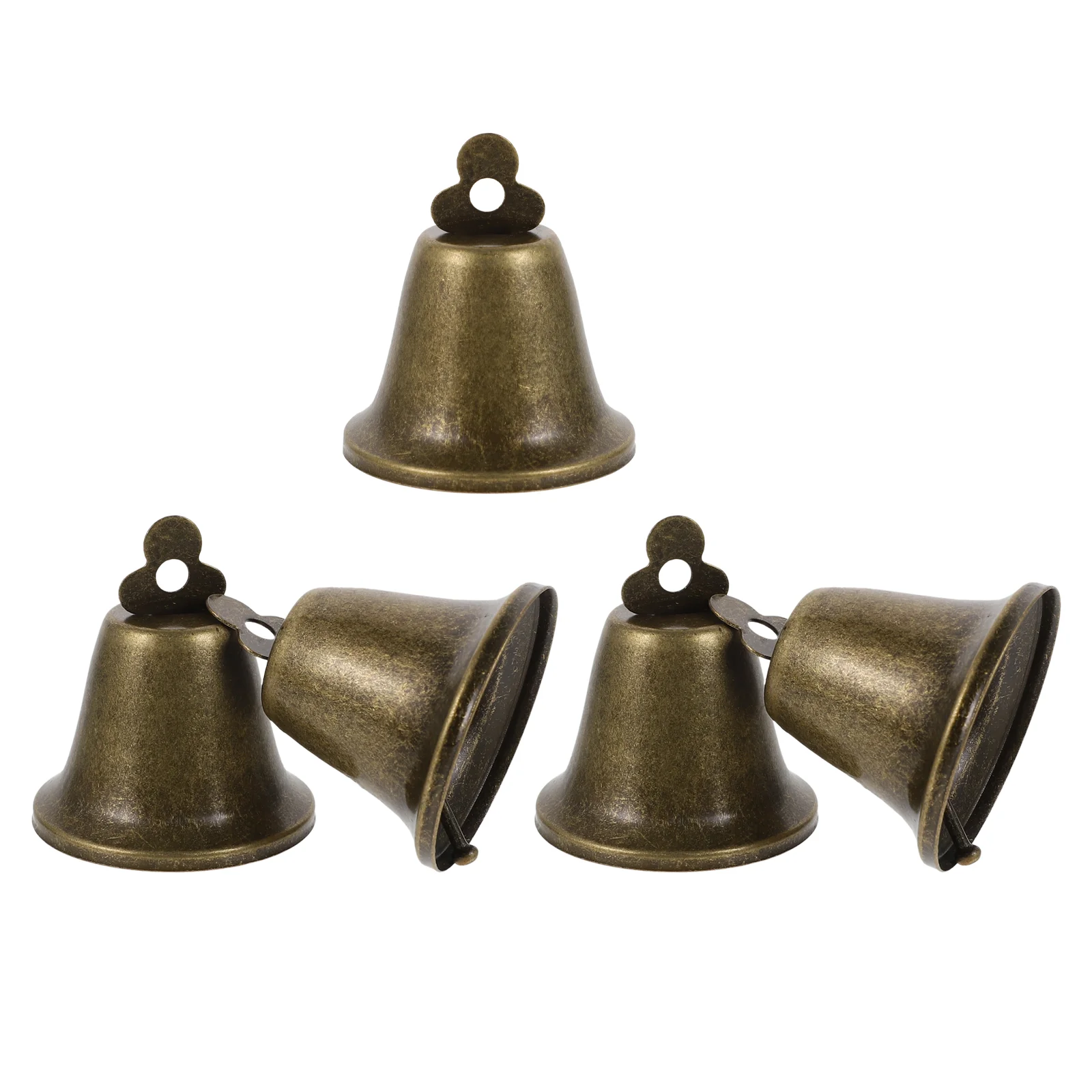 5 Pcs Vintage Alloy Sheep Bells Chime Animal Anti Lost Pendant Farming Decorations Retro naments Christmas Bell