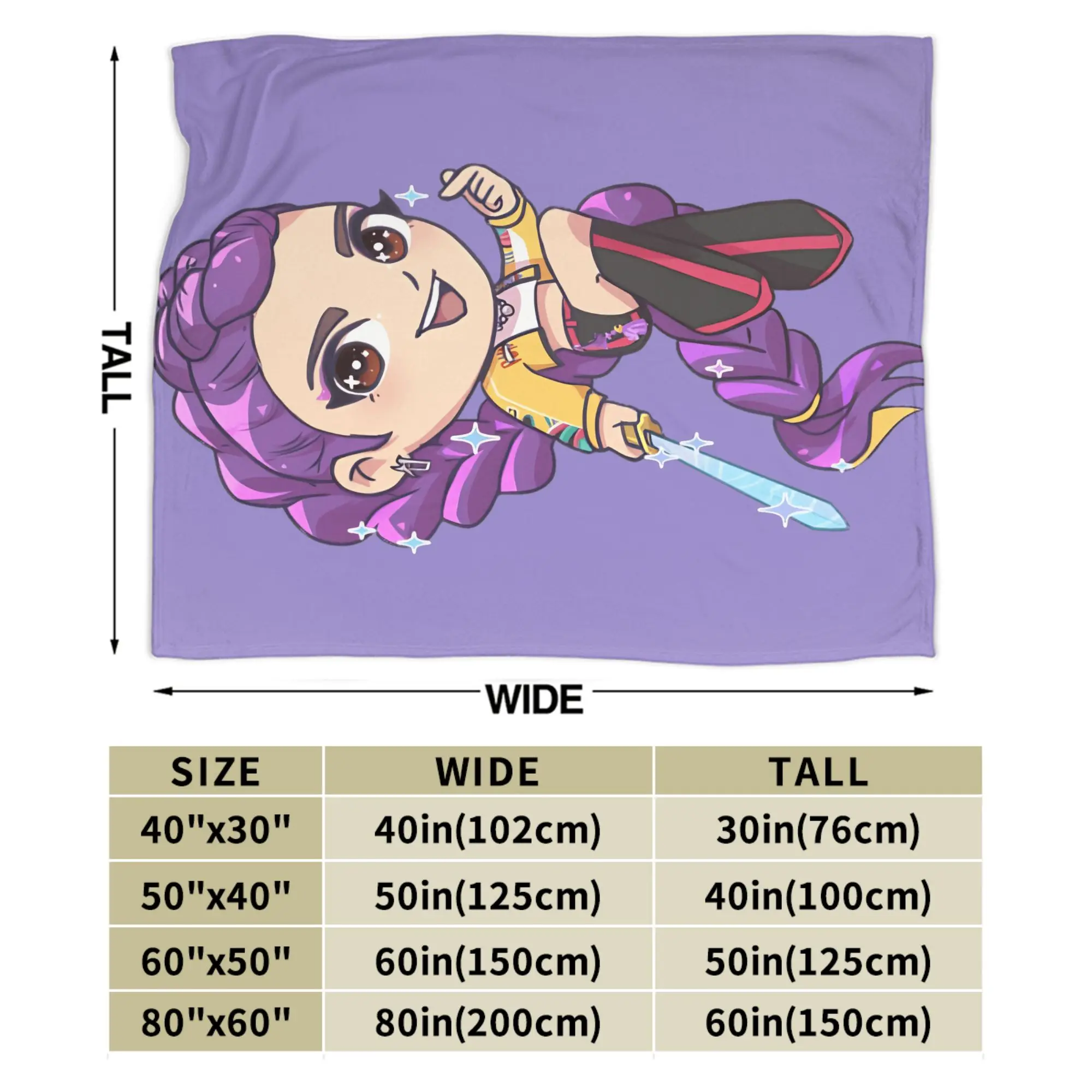 بطانية دافئة للفتيات والأولاد نزهة رومي K-Pop شيطان الصيادين    رمي بطانية الفانيلا المفرش لغطاء سرير أريكة الرسم في الهواء الطلق